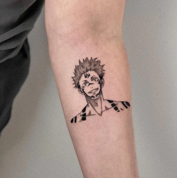 Jujutsu kaisen tattoo 70