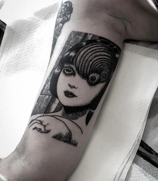Junji Ito Tattoo 10