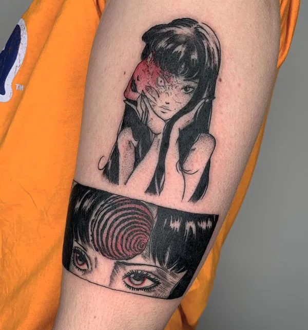 Junji Ito Tattoo 100