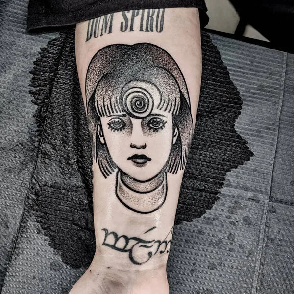 Junji Ito Tattoo 103