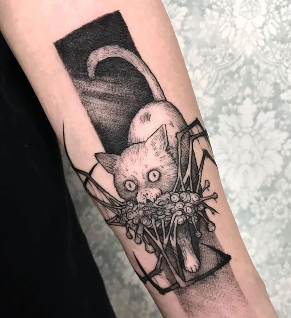 Junji Ito Tattoo 105