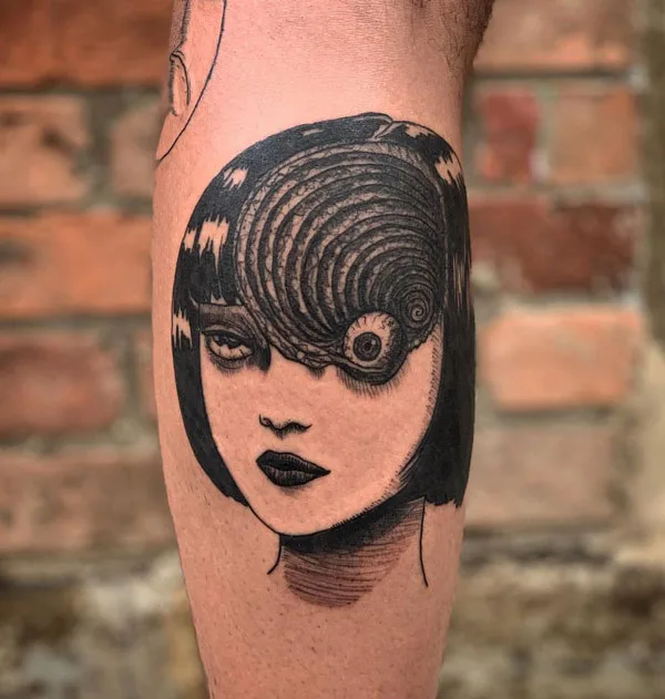 Junji Ito Tattoo 107