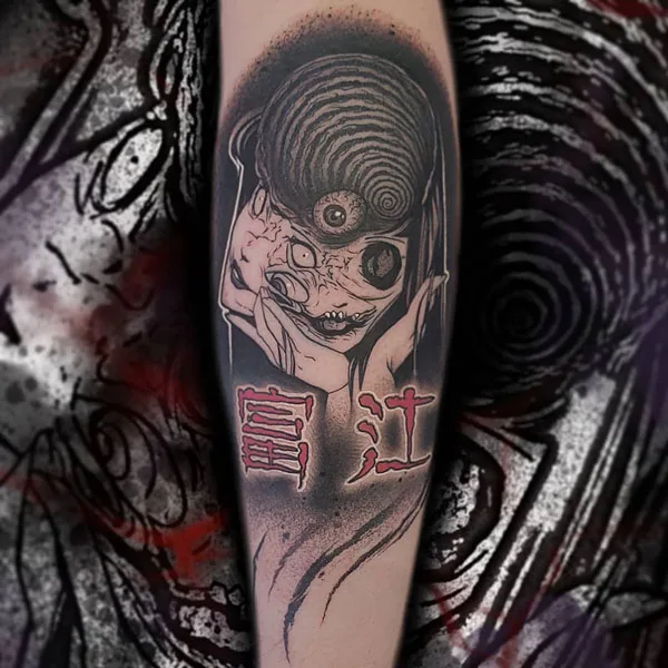 Junji Ito Tattoo 109