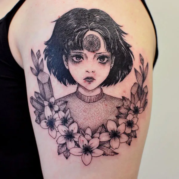 Junji Ito Tattoo 110