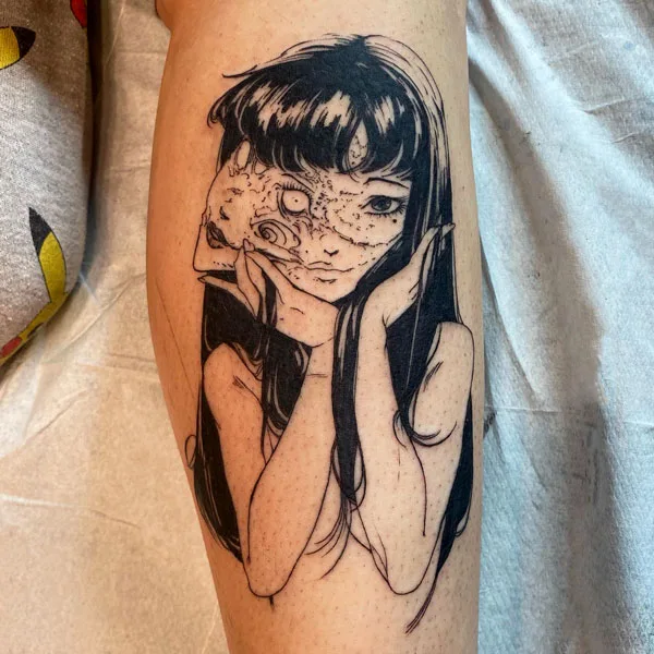 Junji Ito Tattoo 12