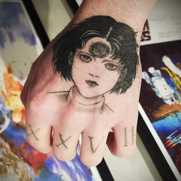 Junji Ito Tattoo 16