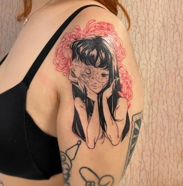 Junji Ito Tattoo 17
