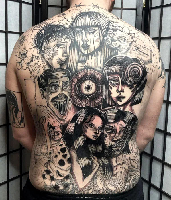 Junji Ito Tattoo 23