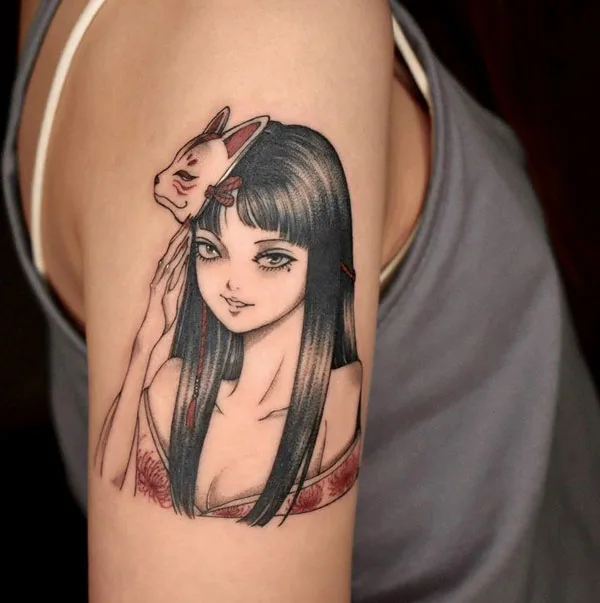 Junji Ito Tattoo 24