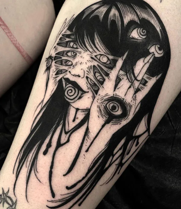 Junji Ito Tattoo 27