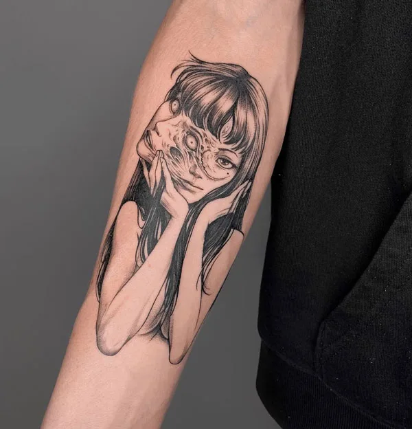 Junji Ito Tattoo 28