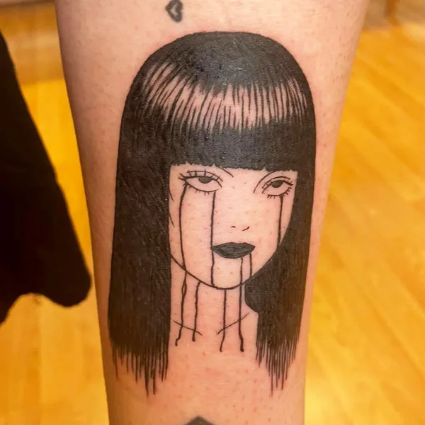 Junji Ito Tattoo 33