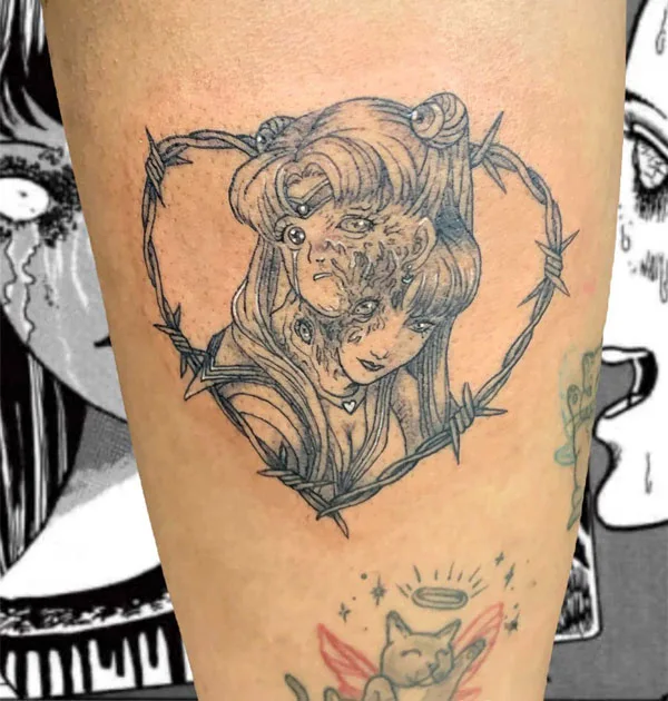 Junji Ito Tattoo 36