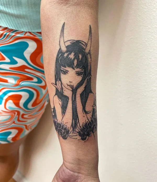 Junji Ito Tattoo 38