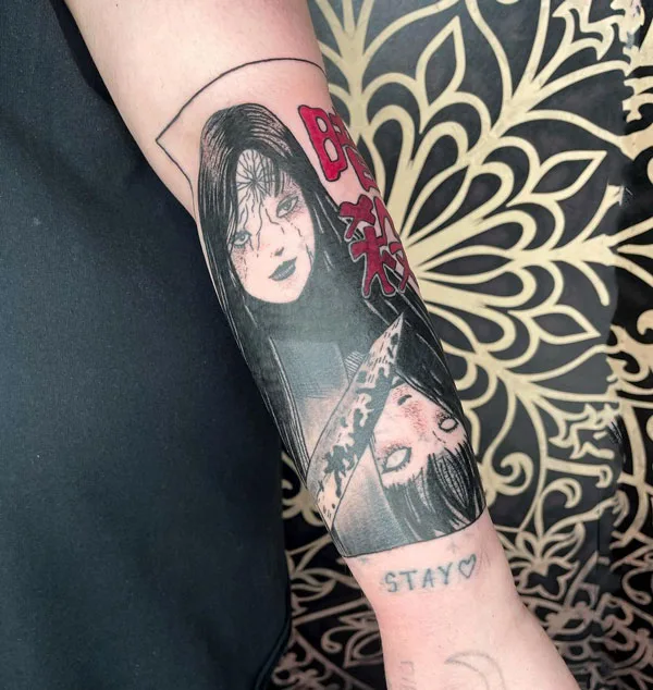 Junji Ito Tattoo 40