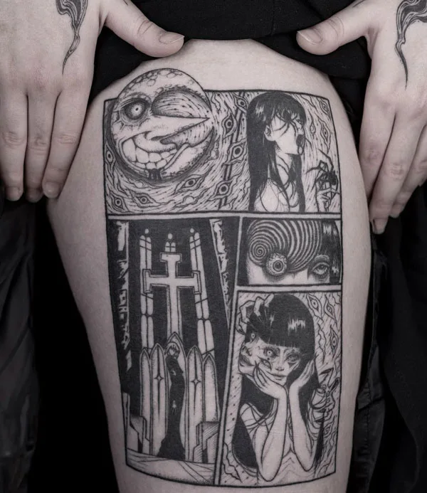 Junji Ito Tattoo 44