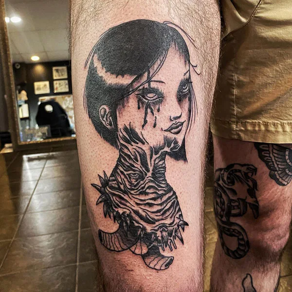Junji Ito Tattoo 51