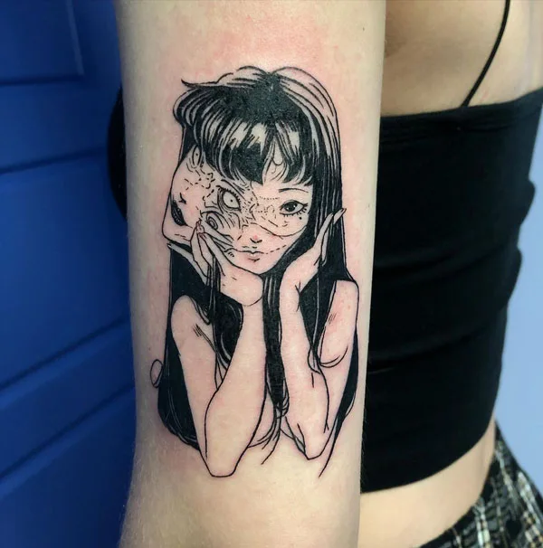 Junji Ito Tattoo 54