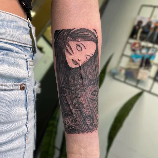 Junji Ito Tattoo 60