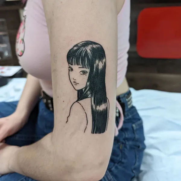 Junji Ito Tattoo 68