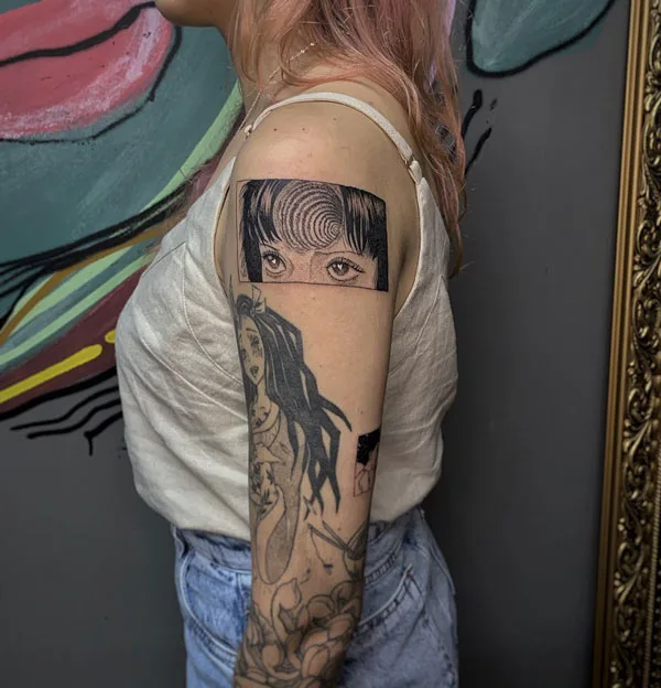 Junji Ito Tattoo 72