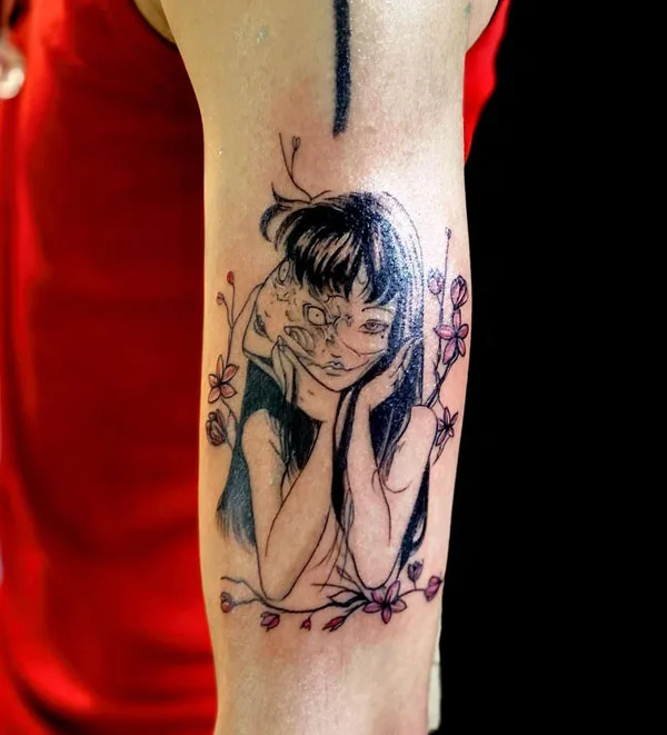 Junji Ito Tattoo 74