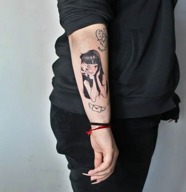 Junji Ito Tattoo 78