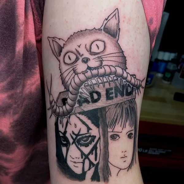 Junji Ito Tattoo 87