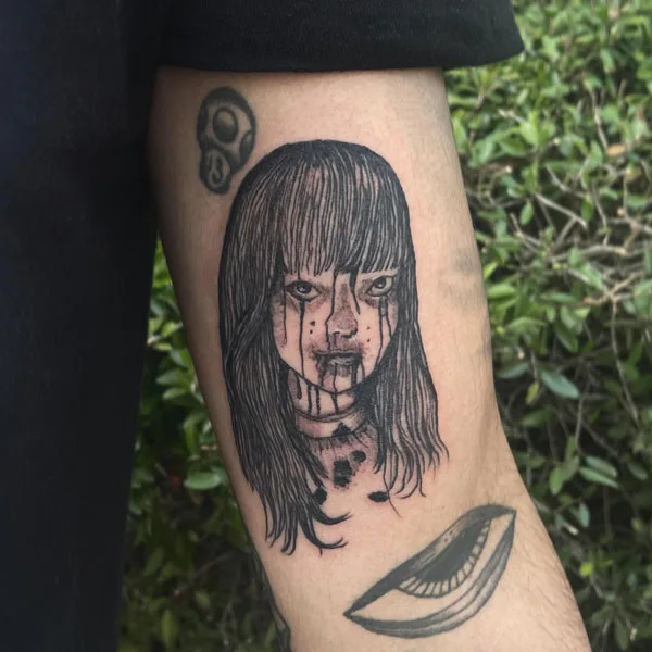 Junji Ito Tattoo 9