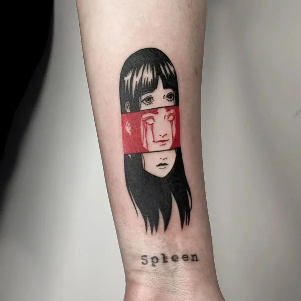 Junji Ito Tattoo 90