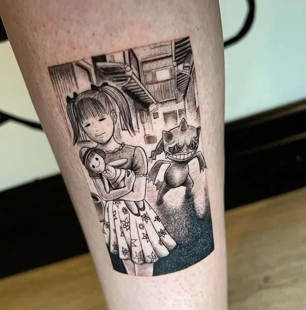 Junji Ito Tattoo 95