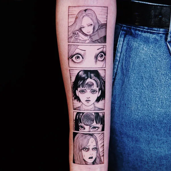Junji Ito Tattoo 96