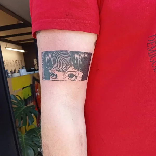Junji Ito Tattoo 99