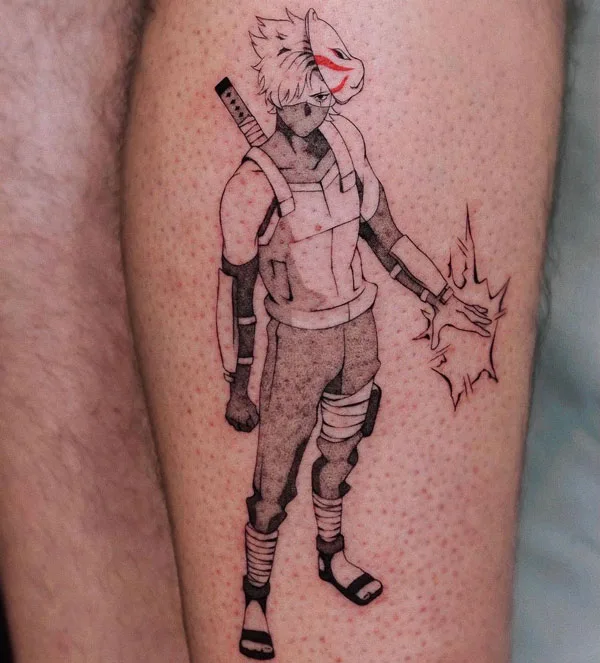 Kakashi anbu tattoo