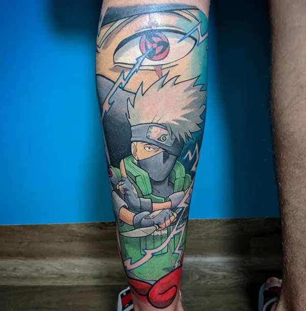 Kakashi tattoo 14