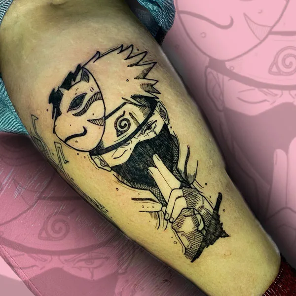 Kakashi tattoo 16