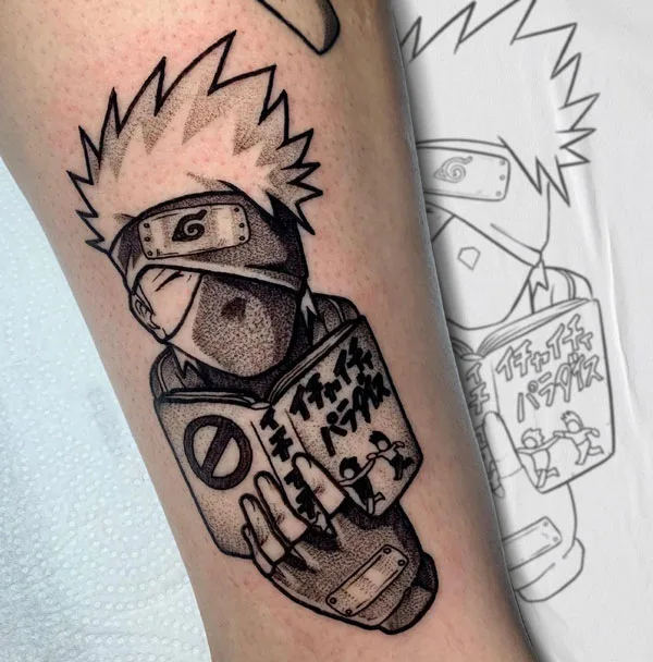 Kakashi tattoo 19