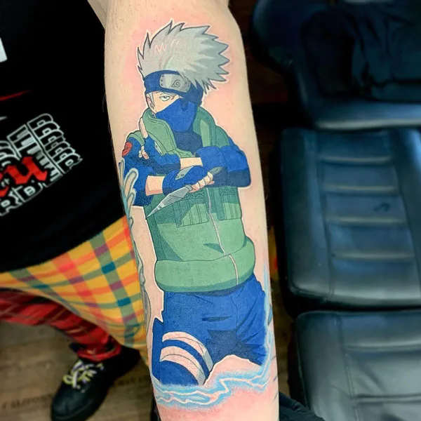 Kakashi tattoo 2