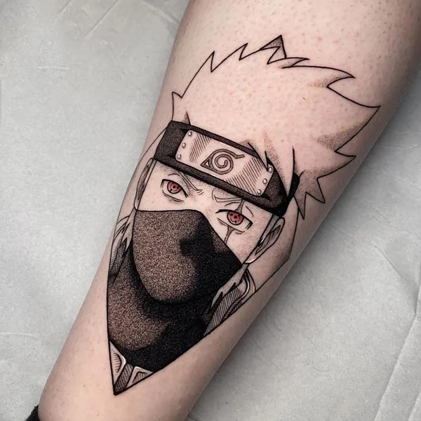 Kakashi tattoo 24