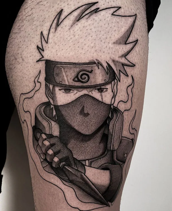 Kakashi tattoo 27