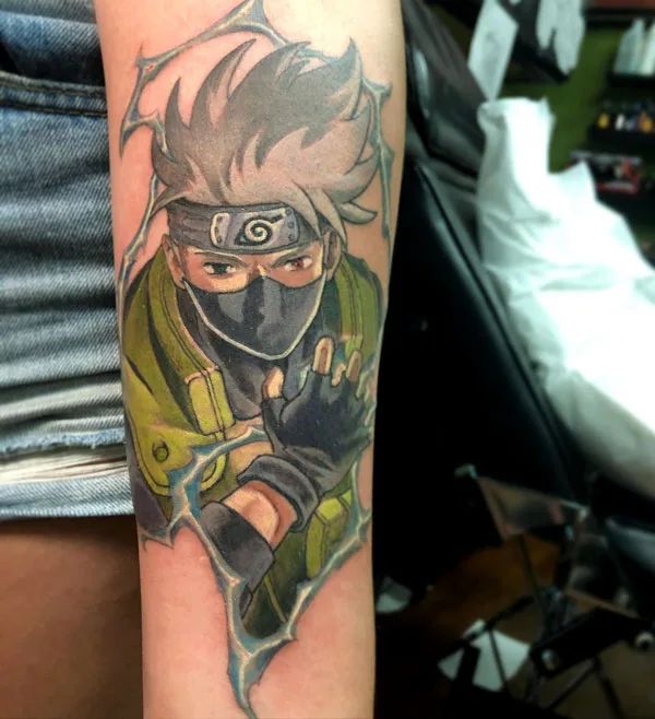 Kakashi tattoo 29
