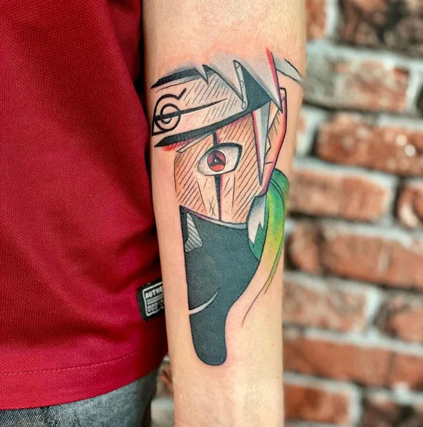 Kakashi tattoo 37
