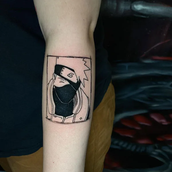 Kakashi tattoo 38