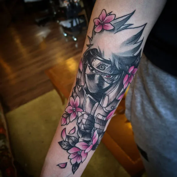 Kakashi tattoo 45