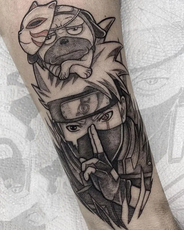 Kakashi tattoo 52