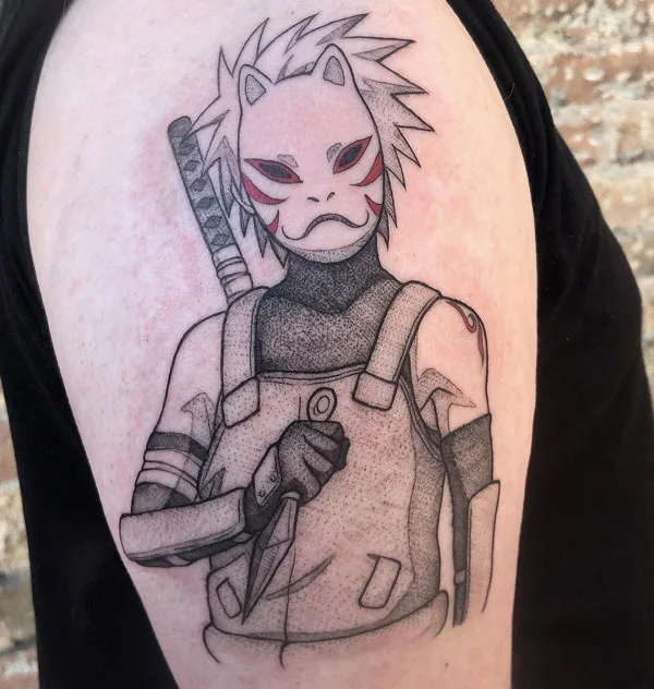 Kakashi tattoo 60