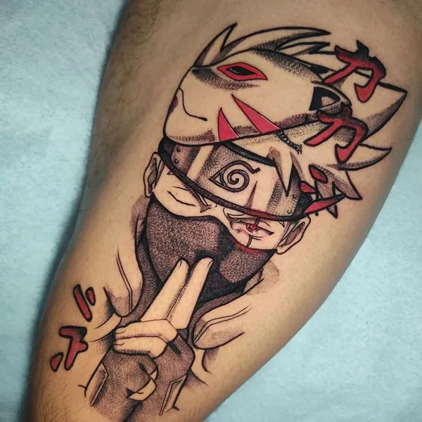 Kakashi tattoo 70