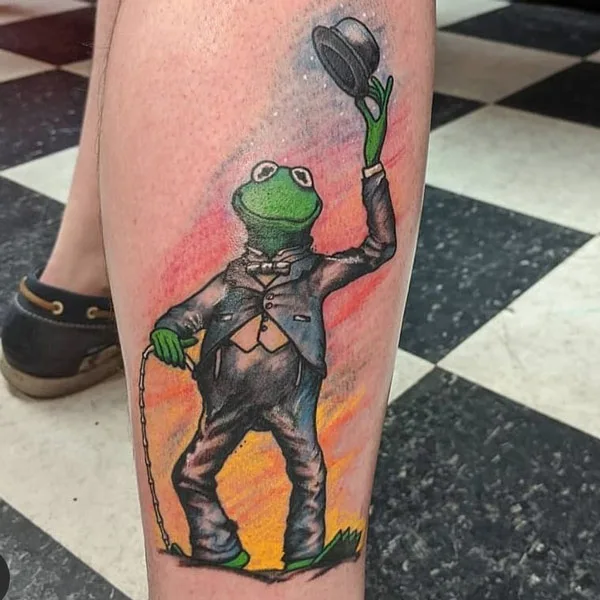 Kermit The Frog Tattoo 1
