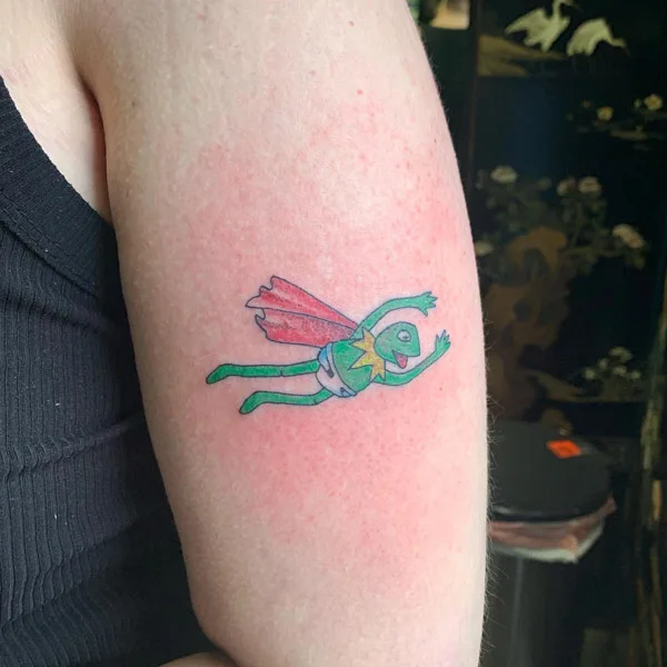 Kermit The Frog Tattoo 2