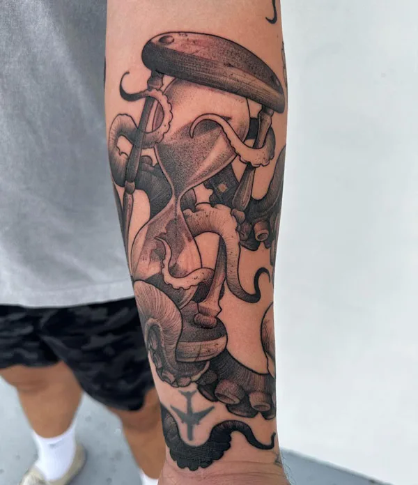 Kraken Forearm Tattoo 1